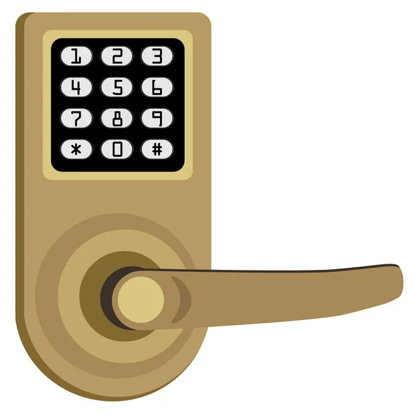 Door lock Raster — Stock Photo, Image