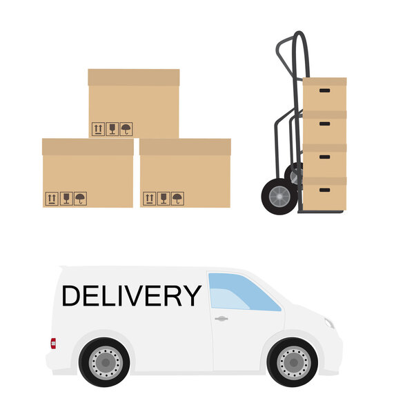 Delivery icon Raster
