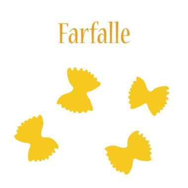 Farfalle makarna raster