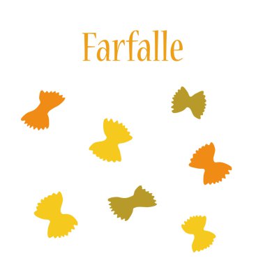 Farfalle makarna raster