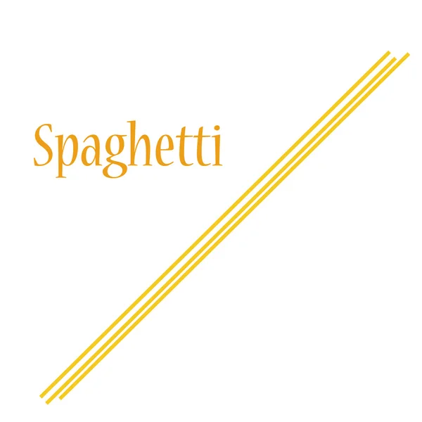 Spaghetti raster di pasta — Foto Stock