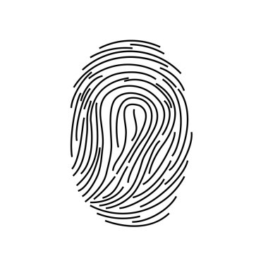 Parmak izi simgesi raster