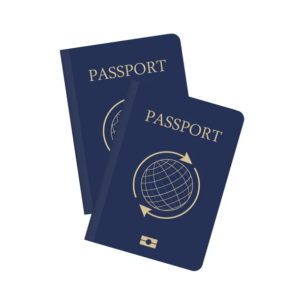 Passaporte id raster — Fotografia de Stock