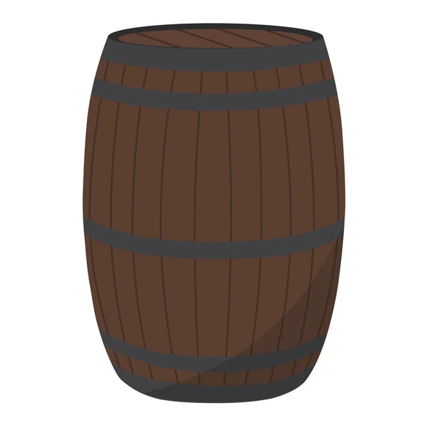 Wooden barrel raster — Stock Photo, Image