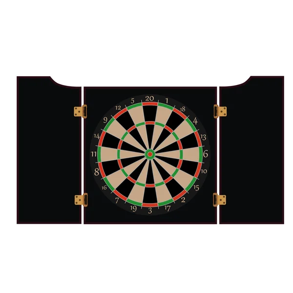 Armadio raster Dartboard — Foto Stock