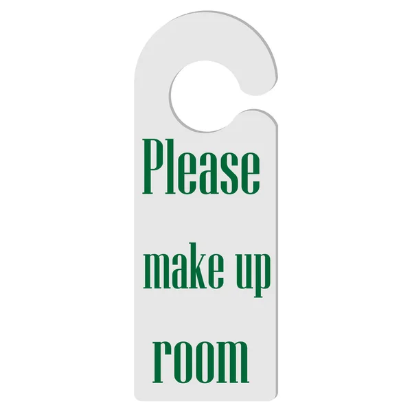 Please make up  room — Stock Photo, Image