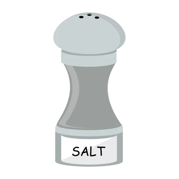 Icono plano de sal — Archivo Imágenes Vectoriales
