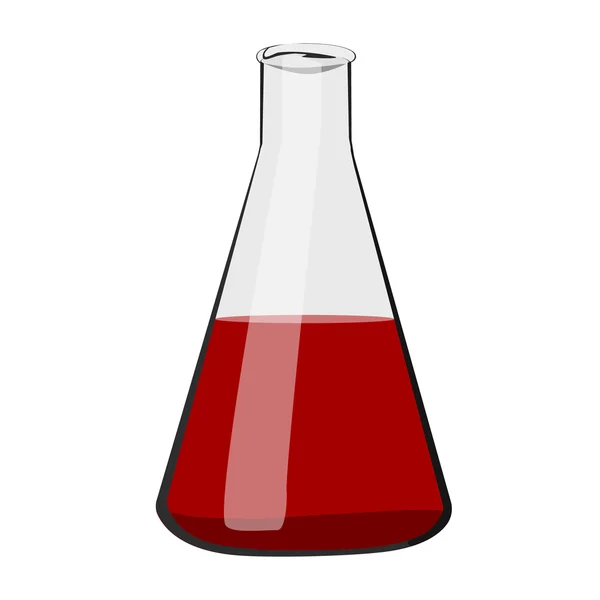 Ikona kolby chemicznej — Zdjęcie stockowe