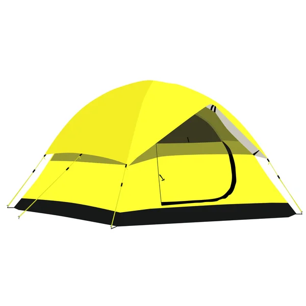 Camping tente raster — Photo