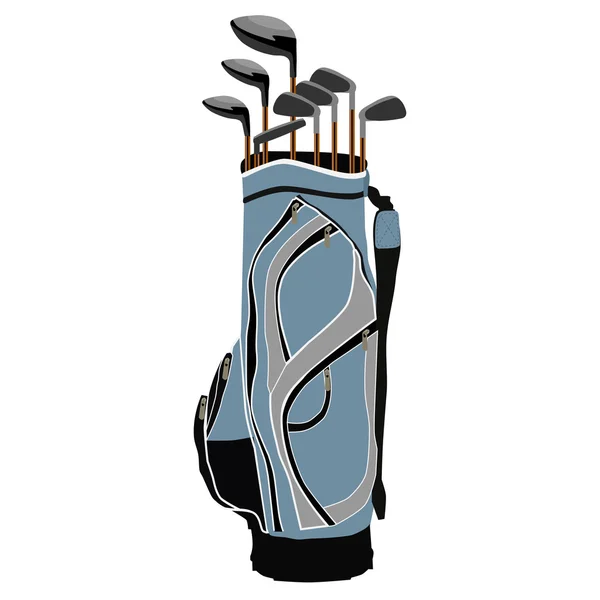 Golfütő-táska — Stock Fotó