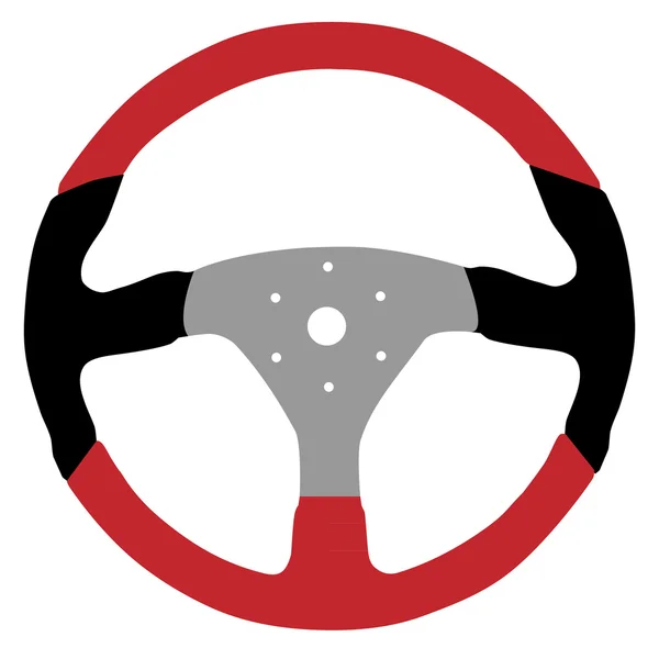Steering wheel raster — Stock Photo, Image