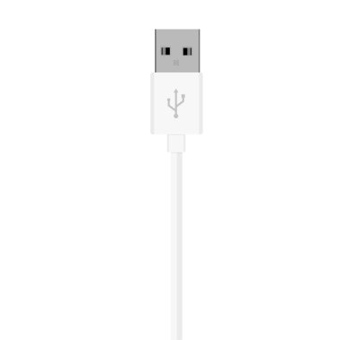 Beyaz usb kablosu