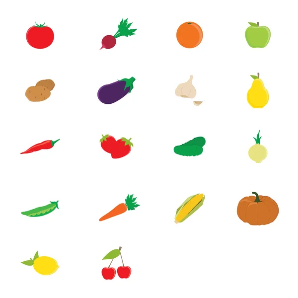 Φρούτων και λαχανικών — Διανυσματικό Αρχείο