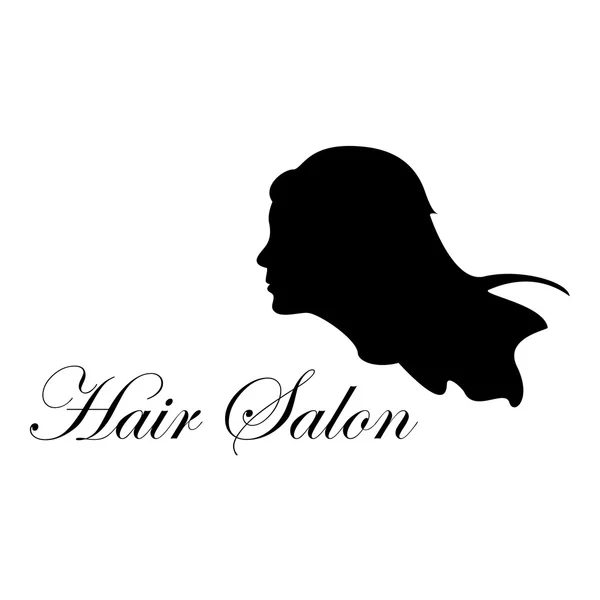 Logo del salón de belleza — Vector de stock