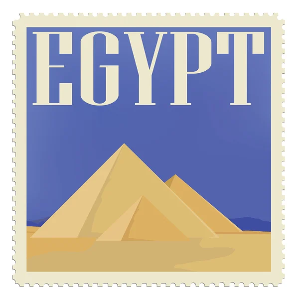 Egipt – pieczęci postu — Wektor stockowy