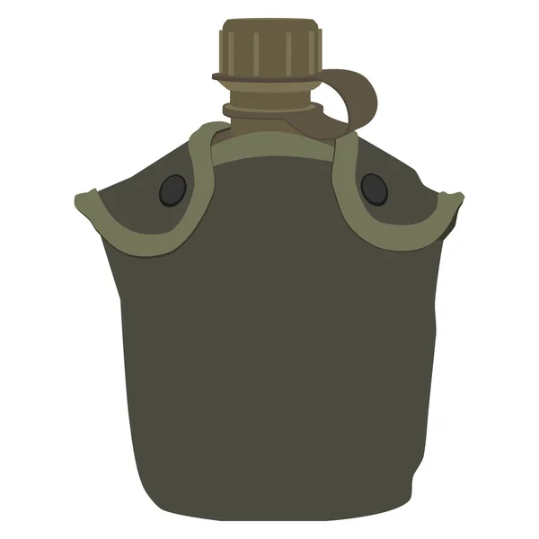 Στρατιωτική καντίνα για νερό — Διανυσματικό Αρχείο