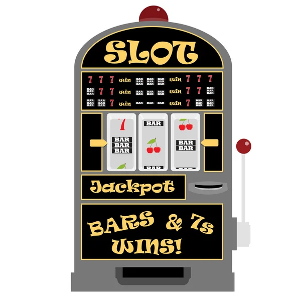 Вектор игрового автомата — стоковый вектор