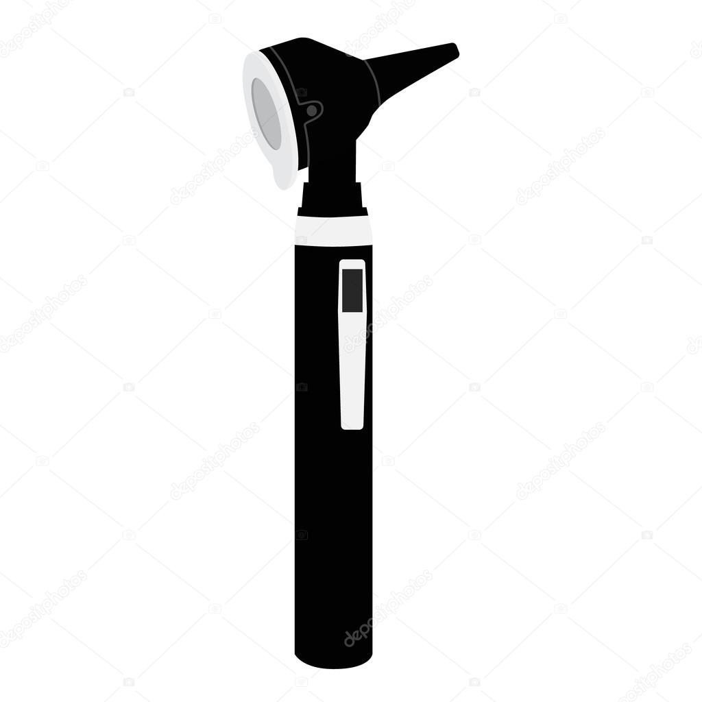 Otoscope medical instrument — Stock Vector © viktorijareut 91857362