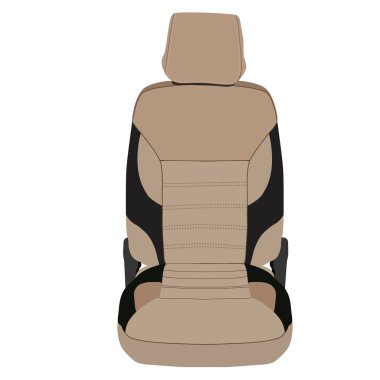 Car seat vector
