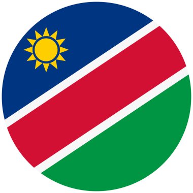 Namibya bayrak vektör