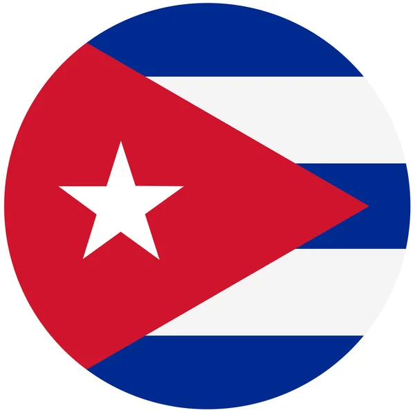 Vetor de bandeira cuba —  Vetores de Stock