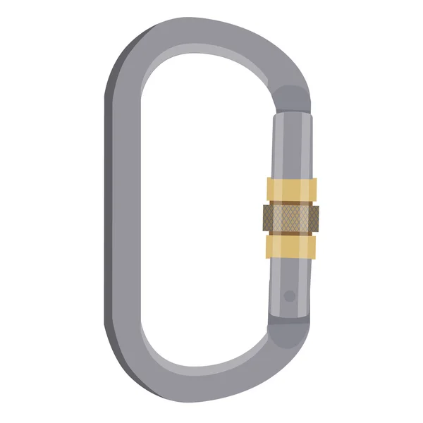 Векторна icon carabiner — стоковий вектор