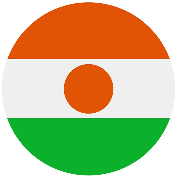 Vetor de bandeira niger —  Vetores de Stock