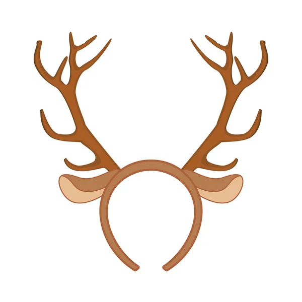 Vecteur de cornes de renne — Image vectorielle