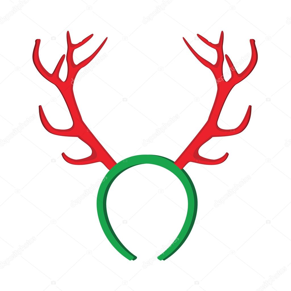 Christmas reindeer horns 