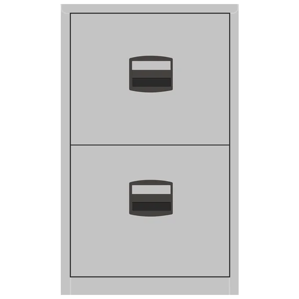 Office filing cabinet — Stock Vector