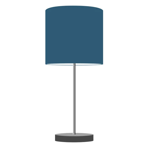 Modern asztali lámpa — Stock Vector