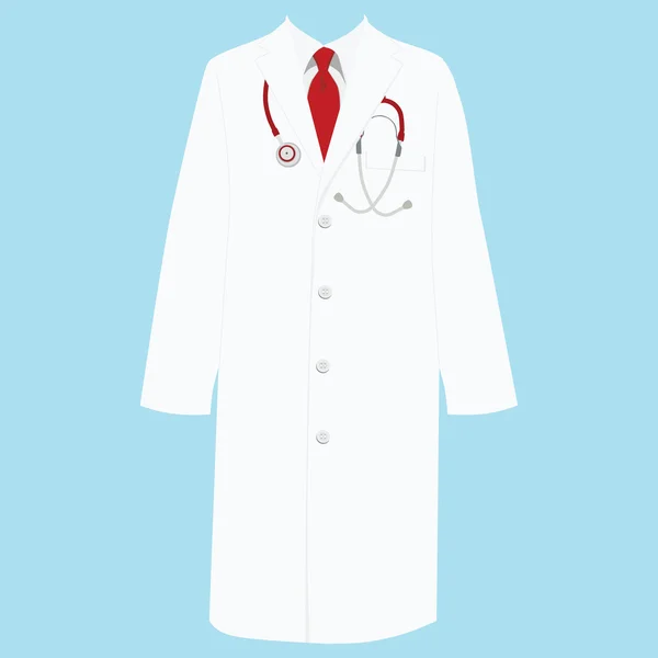 Médico vector uniforme — Vector de stock