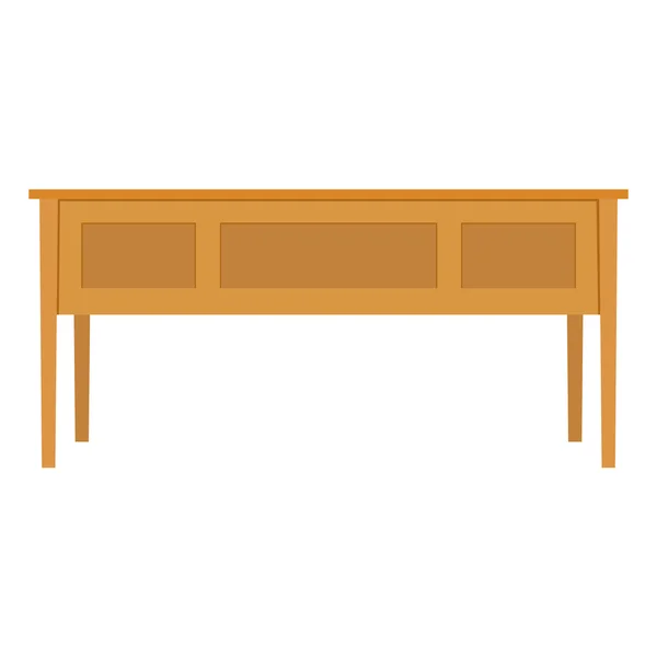 Mesa de madera vector — Vector de stock