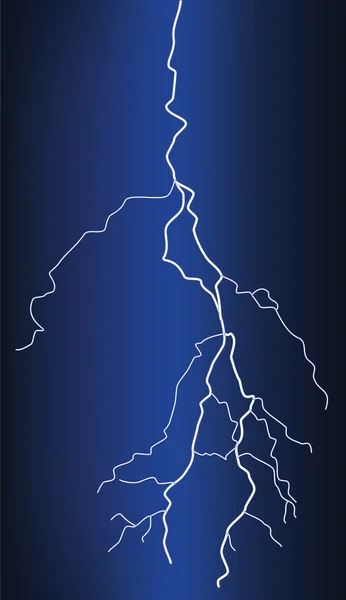 Thunderstorm lightning vector — Stock Vector