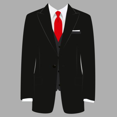 Erkek takım elbise raster