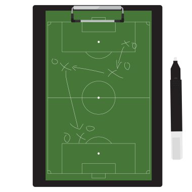 Futbol taktik raster