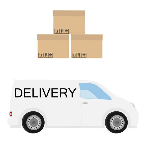 Delivery icon raster
