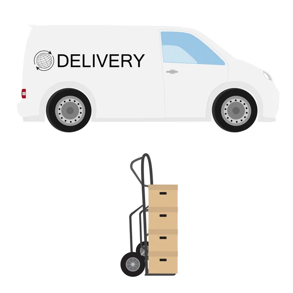 Delivery icon raster — Stock Photo, Image