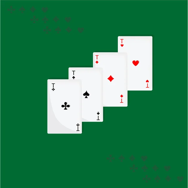 Carte da gioco raster — Foto Stock