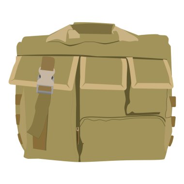 Askeri kamuflaj sırt çantası