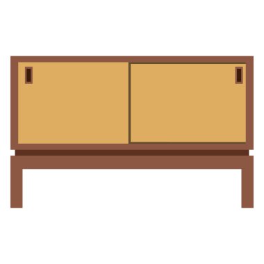 Retro furnite tv dolabı