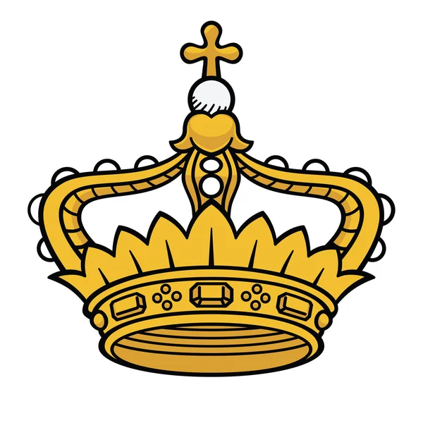 Queen crown raster — Stock Photo, Image