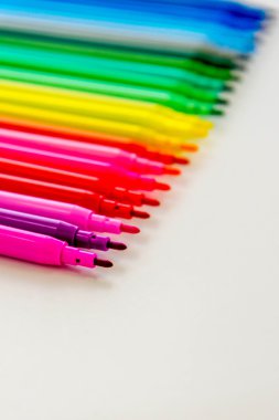 okula dönüş işaretleri malzemeleri, parlak renkli