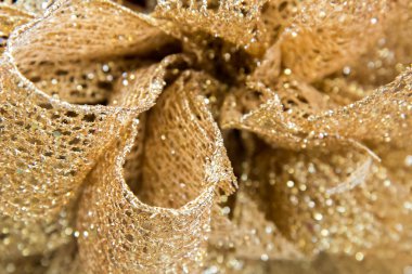 Noel süslemeleri, altın yay