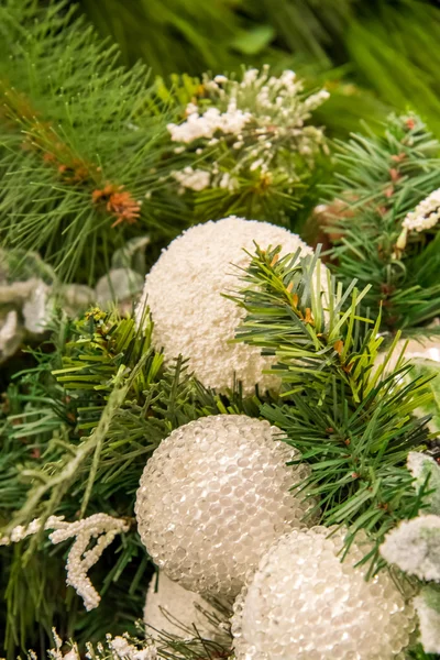 Vánoční dekorace, ozdoby — Stock fotografie