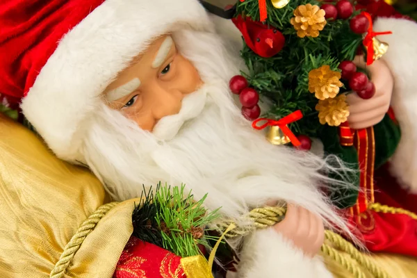 Addobbi natalizi, Babbo Natale — Foto Stock