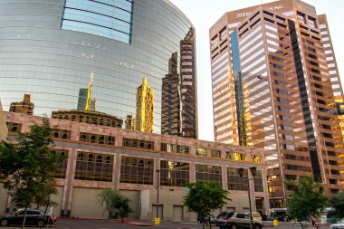 Kentsel streetscapes ve şehir Phoenix, Az binalar