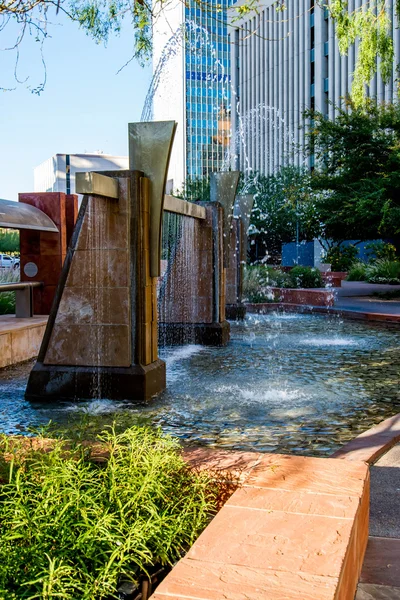 Paesaggi urbani e edifici nel centro di Phoenix, AZ — Foto Stock