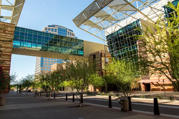 Kongresszentrum außen in Phoenix, az lizenzfreie Stockbilder