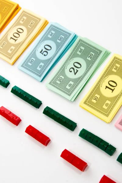 Bordspel monopolie in het spel — Stockfoto